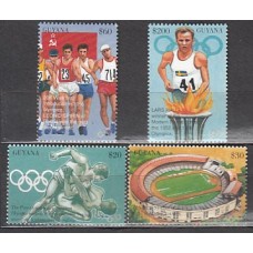 Guayana Britanica - Correo Yvert 4068/71 ** Mnh Deportes