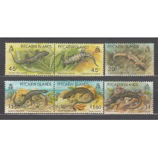 Pitcairn - Correo Yvert 407/11 ** Mnh Fauna