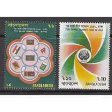 Bangladesh - Correo 1992 Yvert 409/10 ** Mnh