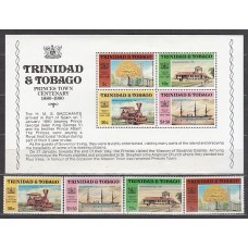 Trinidad y Tobago - Correo Yvert 409/12+H,30 ** Mnh