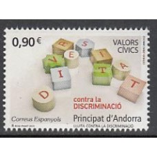 Andorra Española Correo 2013 Edifil 409  ** Mnh