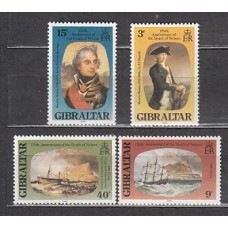 Gibraltar - Correo 1980 Yvert 411/4 ** Mnh Nelson
