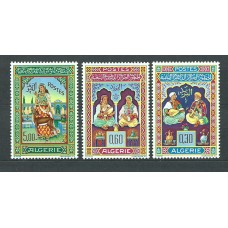 Argelia - Correo Yvert 411/3 ** Mnh  Miniaturas