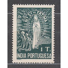 India Portuguesa - Correo Yvert 411 * Mh  Virgen de Fátima