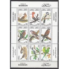 Bahrain - Correo Yvert 412/20 ** Mnh Fauna aves