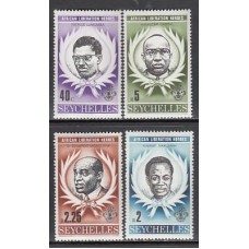 Seychelles - Correo Yvert 414/7 ** Mnh  Personajes africanos
