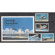 Grenada-Grenadines - Correo Yvert 415/8+H.59 ** Mnh Astro