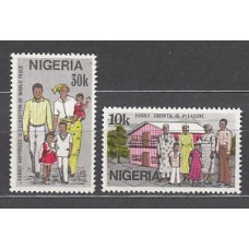 Nigeria - Correo Yvert 416/7 ** Mnh   Día de la familia