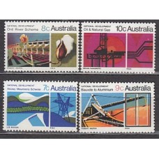 Australia - Correo 1970 Yvert 416/9 ** Mnh