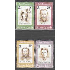 Pitcairn - Correo Yvert 417/20 ** Mnh Personajes