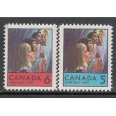 Canada - Correo 1969 Yvert 417/8 ** Mnh Navidad