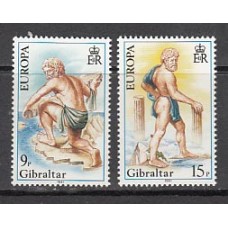 Gibraltar - Correo 1981 Yvert 418/9 ** Mnh Europa