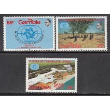 Gambia - Correo 1981 Yvert 419/21 ** Mnh