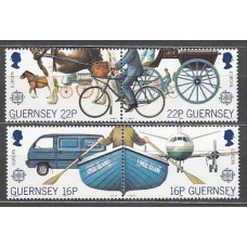 Guernsey - Correo 1988 Yvert 419/22 ** Mnh Europa