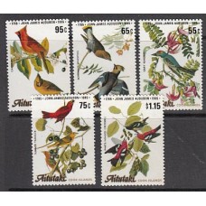 Aitutaki Correo Yvert 419/23 ** Mnh Fauna Aves