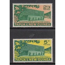 Papua y Nueva Guinea - Correo Yvert 42/3 * Mh