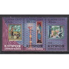 Chipre - Correo 1975 Yvert 420/2 ** Mnh Europa