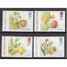 Ascension - Correo Yvert 420/23 ** Mnh  Frutos