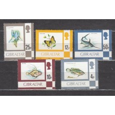 Gibraltar - Correo 1981 Yvert 420/4 ** Mnh Fauna y flora