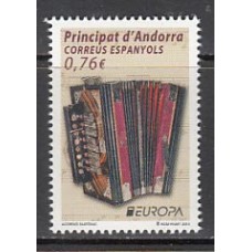 Andorra Española Correo 2014 Edifil 420 ** Mnh