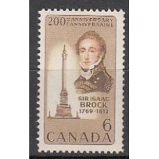 Canada - Correo 1969 Yvert 420 ** Mnh Personaje