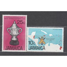 Jamaica - Correo Yvert 422/3 ** Mnh Deportes criket