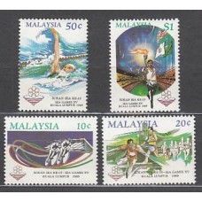 Malaysia - Correo Yvert 422/5 ** Mnh  Deportes