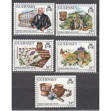 Guernsey - Correo 1988 Yvert 423/7 ** Mnh Frederick Corbin