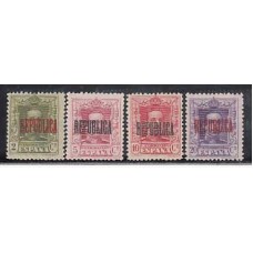 Locales Repúblicanos Barcelona 1931 Edifil 1/4 ** Mnh  Con marquilla