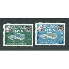 Argelia - Correo Yvert 424/5 ** Mnh  OMS