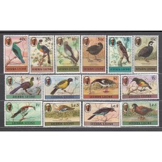 Sierra Leona - Correo Yvert 426/39 ** Mnh  Fauna aves