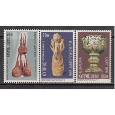 Chipre - Correo 1976 Yvert  429/31 ** Mnh Europa