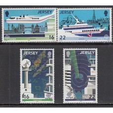 Jersey - Correo 1988 Yvert 429/32 ** Mnh Europa
