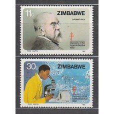 Zimbabwe Correo Yvert 43/4 ** Mnh  Medicina