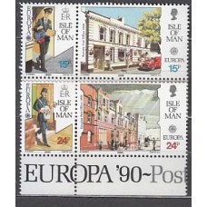 Man - Correo 1990 Yvert 432/35 ** Mnh Europa