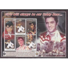 Gambia - Correo 2004 Yvert 4349/54 ** Mnh  Elvis Presley