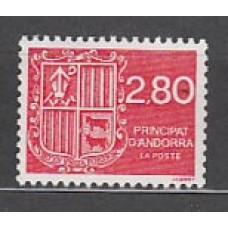 Andorra Francesa Correo 1993 Yvert 435 ** Mnh Escudo