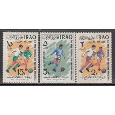Irak - Correo Yvert 435/7 ** Mnh Deportes fútbol