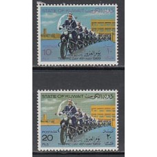 Kuwait - Correo 1969 Yvert 436/7 ** Mnh  Motos