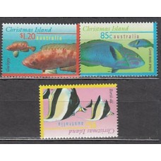 Christmas - Correo Yvert 437/9 ** Mnh Fauna. Peces