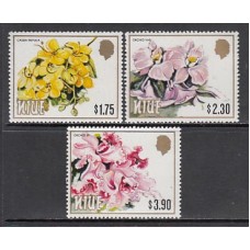 Niue - Correo Yvert 439/41 ** Mnh Flores