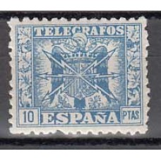 España Telégrafos 1940 Edifil 84 * Mh
