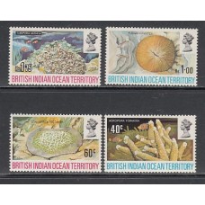 Oceano Indico - Correo Yvert 44/7 ** Mnh   Fauna corales