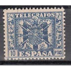 España Telégrafos 1949 Edifil 92 ** Mnh