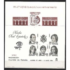 España II Centenario Pruebas Oficiales 1984 Edifil 6/7