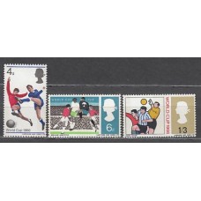 Gran Bretaña - Correo 1966 Yvert 441/3 ** Mnh Deportes fútbol