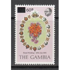 Gambia - Correo 1982 Yvert 441 ** Mnh  Flores