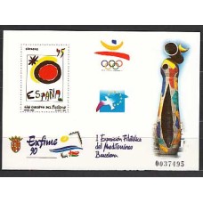 España II Centenario Pruebas Oficiales 1990 Edifil 22 Miro