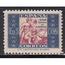 España Beneficencia 1937 Edifil 9 ** Mnh