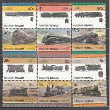 Tuvalu - Funafuti Correo Michel 45/56 ** Mnh Trenes